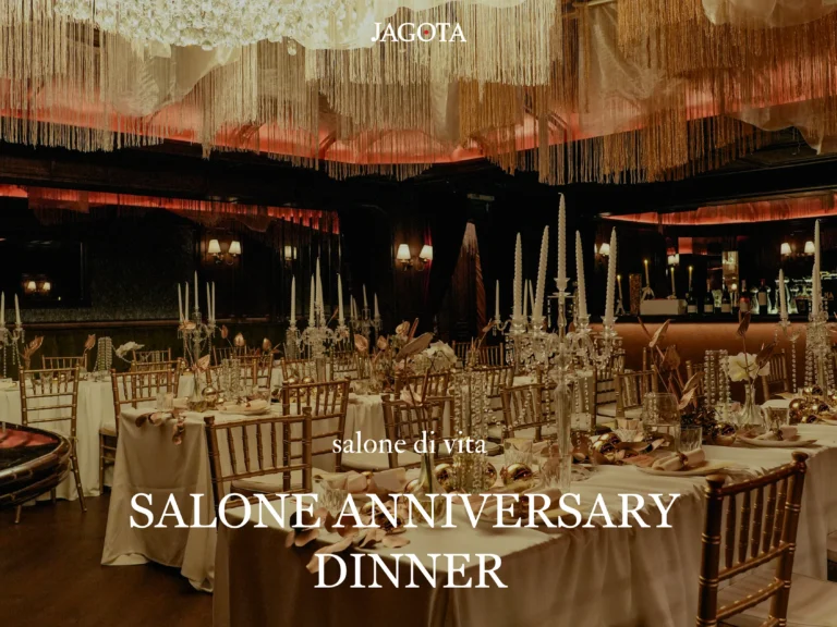 Salone Di Vita’s 1st Anniversary Dinner with a Michelin Chef and Jagota Finest Ingredients